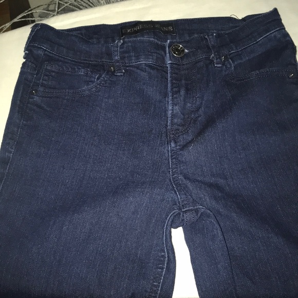 high rise super skinny jeans express - Picture 6 of 6